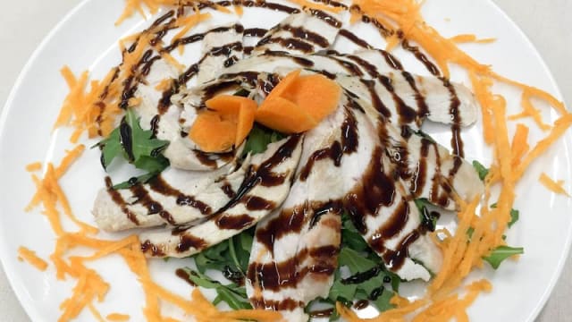 Tagliata di petto di pollo