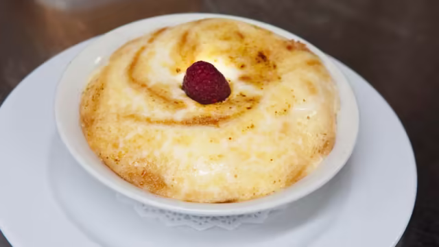 Espuma de crema catalana