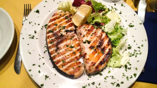 Salmone alla griglia