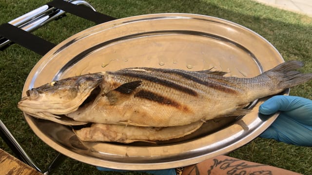 PESCATO DEL GIORNO ALLA BRACE