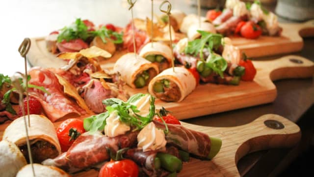 Tapas vlees plank( voorgerecht)
