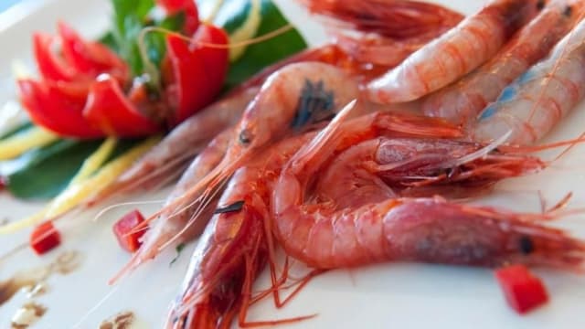 Gamberetti al flambè