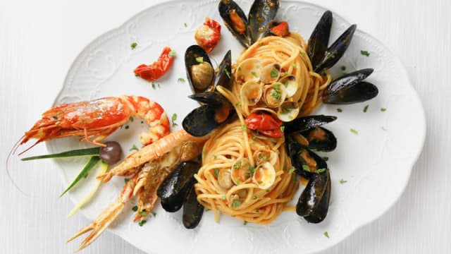 Spaghetti all'Amalfitana