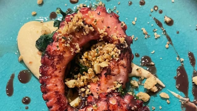 Tentacolo di polpo alla griglia