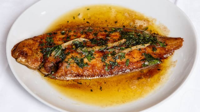 Sole meunière aux citrons confits