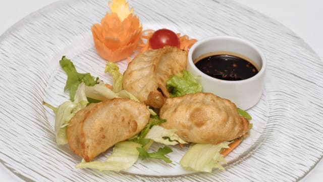 Raviolis cantonais grillés