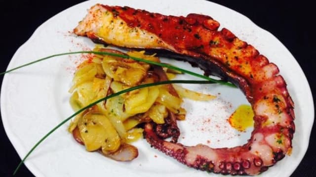 Pata de Pulpo a la parrila