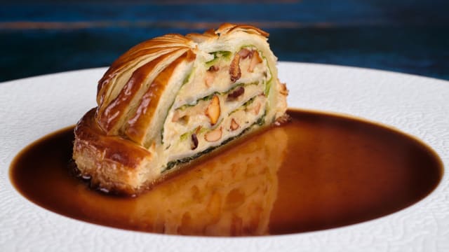 Tourte aux girolles