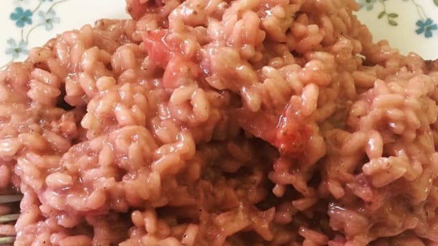 Risotto alle fragole