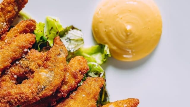 Alici Fritte e salsa aioli