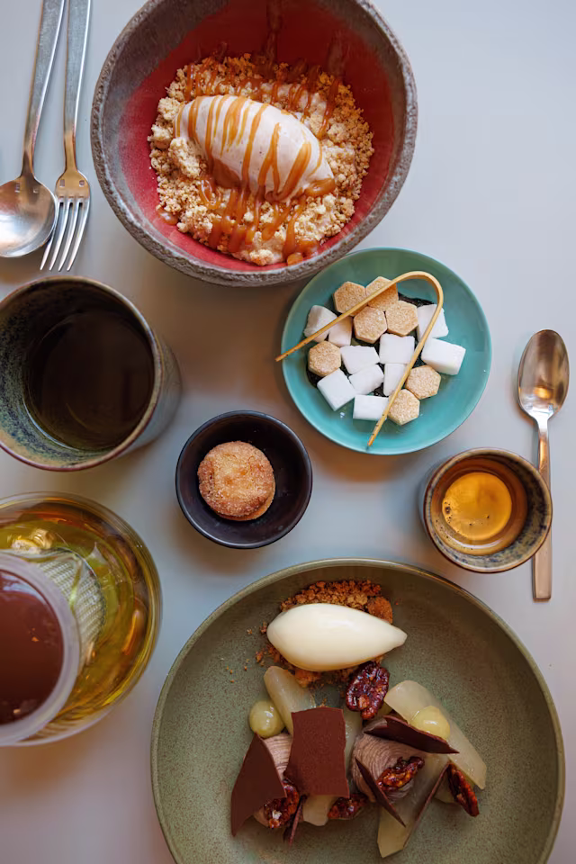 Café et dessert gourmand 