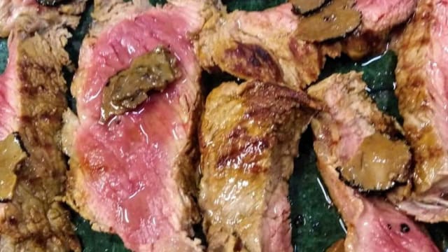 Tagliata al tartufo