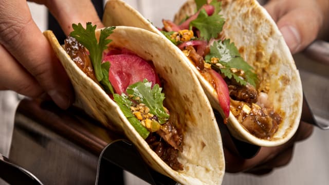 Tacos de costilla Tudanca