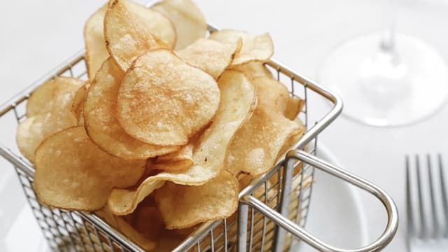 Patate chips fatte in casa