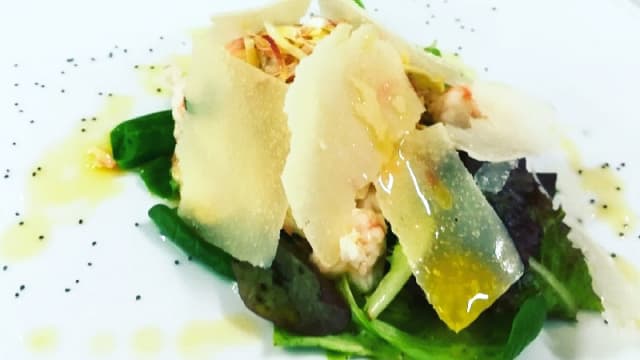 Scampi al carciofo