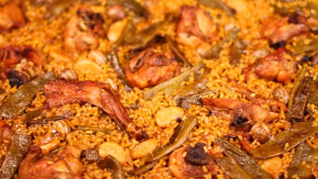 Paella de la casa