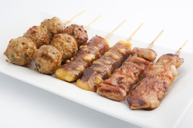 Assortiment de brochettes