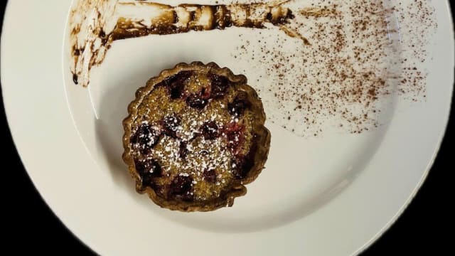 Tartelette aux Griottes-dessert maison