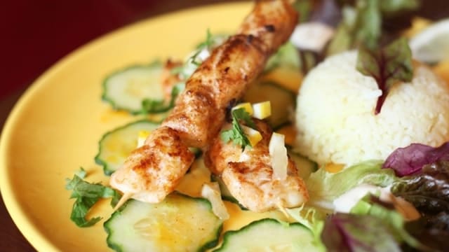 Brochettes de poisson