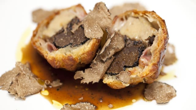 La truffe en feuilleté