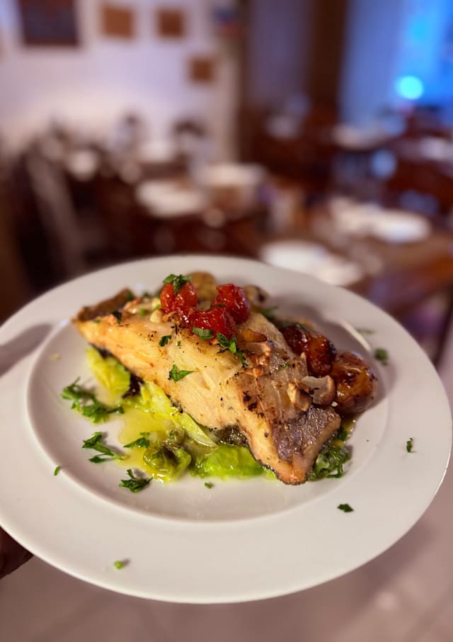 Lombo de Bacalhau à Lagareiro 