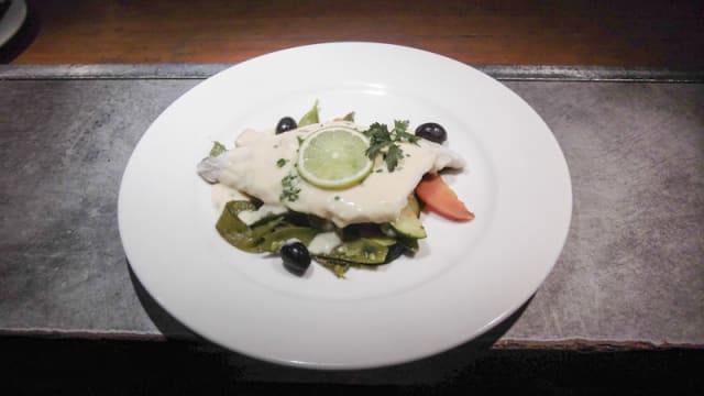 filet daurade et légumes croquants