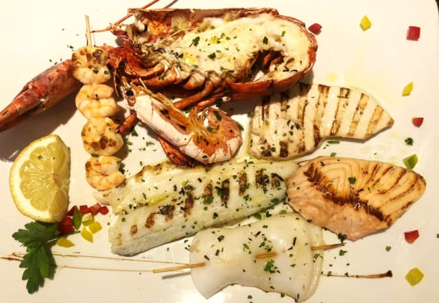 Grigliata di mare Simposio
