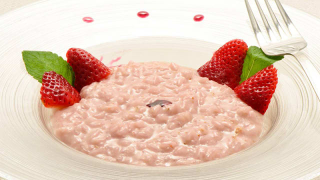 Risotto alle fragole