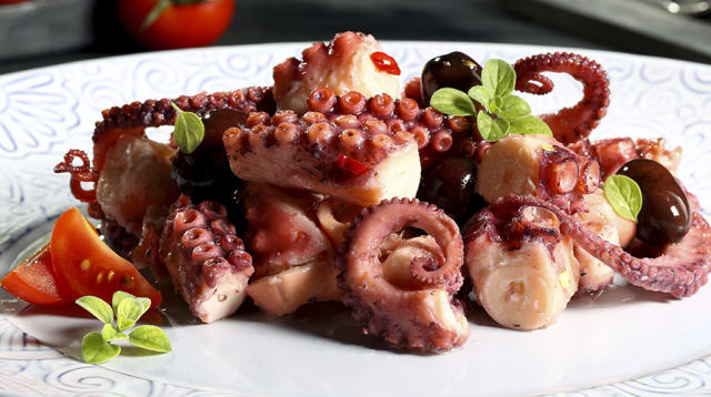 Antipasto di polpo