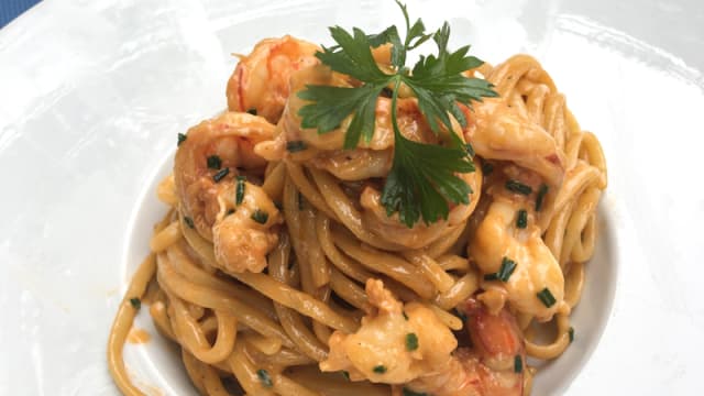 Pates aux fruits de mer