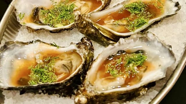 Bloody Mary Oysters