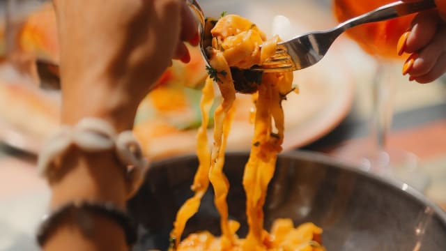 Tagliatelle al Salmone