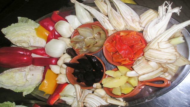 Verdure per bagna cauda