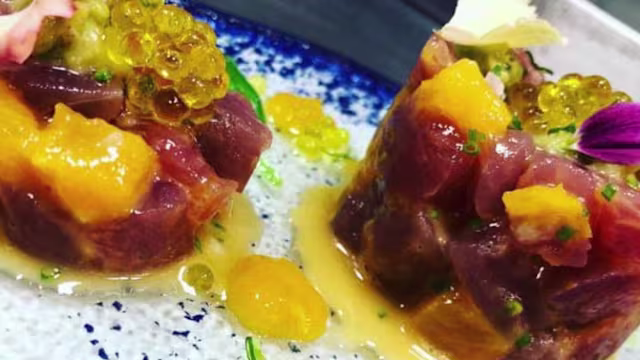 Tartar de Atún Rojo de Barbate con Texturas de Mango