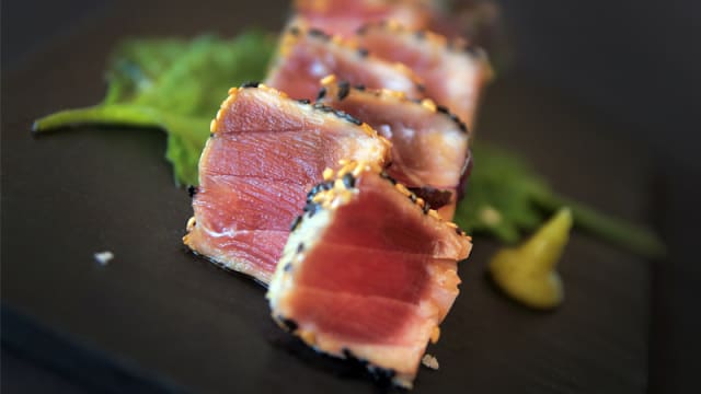 Tataki de atún