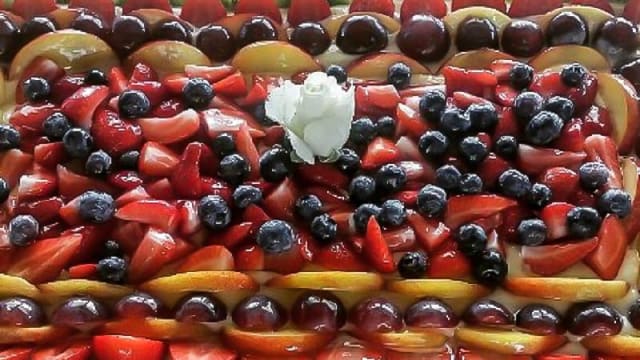 Il dolce ai frutti di bosco