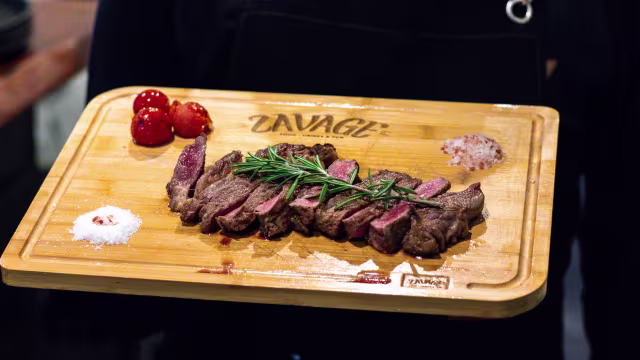 Entrecote marmoreado do Uruguai/Marbled Rib Eye from Uruguay  