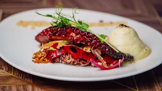 PLAT : Tentacule de poulpe