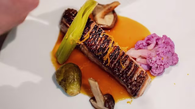 PLAT : Demi-magret à la plancha