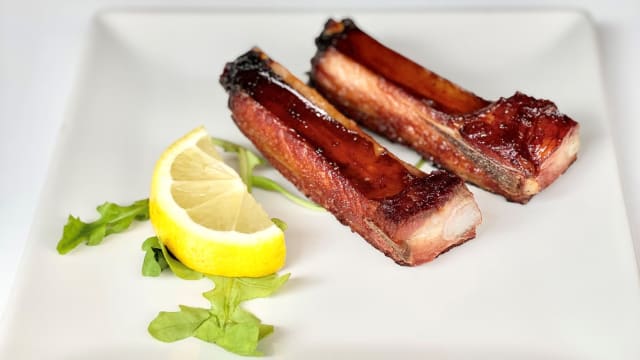 costillas asadas