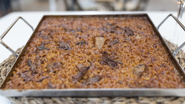 Arroz rabo de toro en llanda