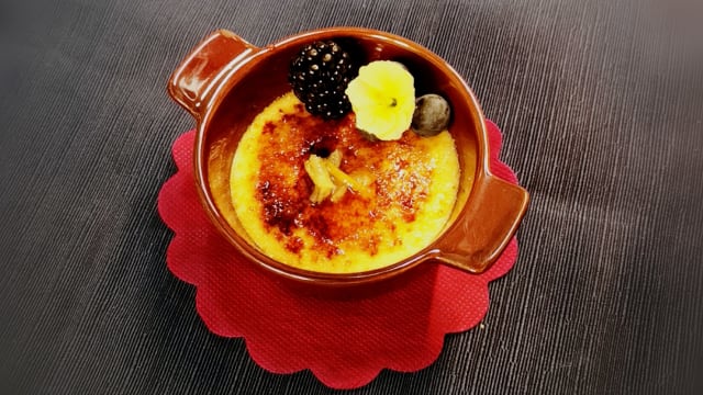 Piatto Cremè Bruler Agrumi 
