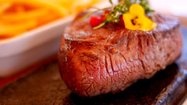 Filet de boeur sur ardoise