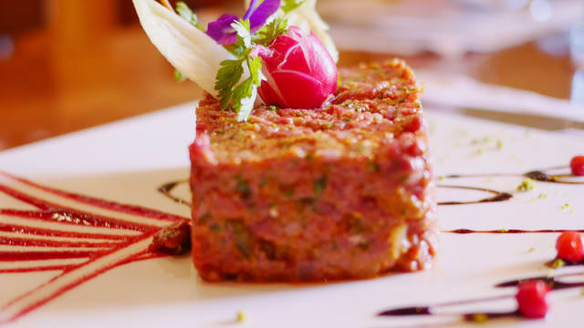 Notre spécialité de tartare de Boeuf