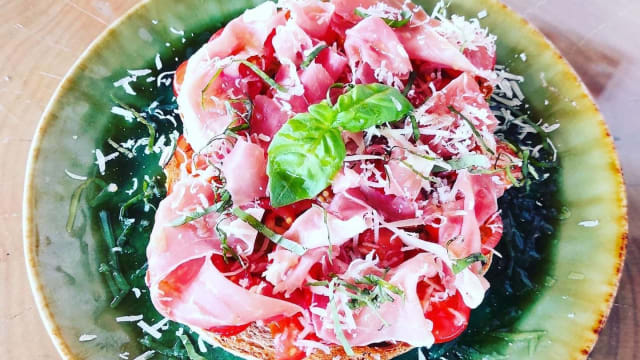 Bruschetta de Presunto