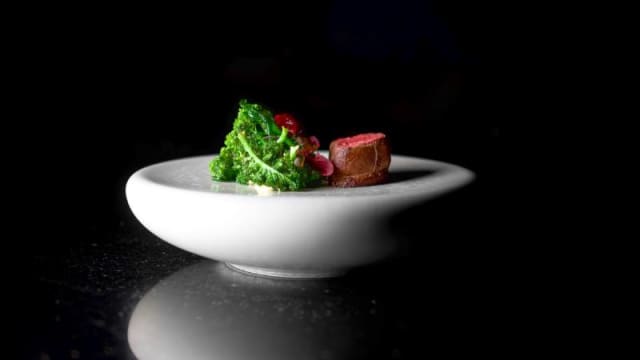 Dos de biche / Canneberge / Choux frisé