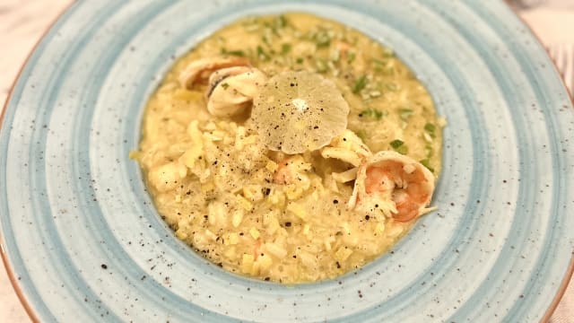 Risotto citron crevettes 
