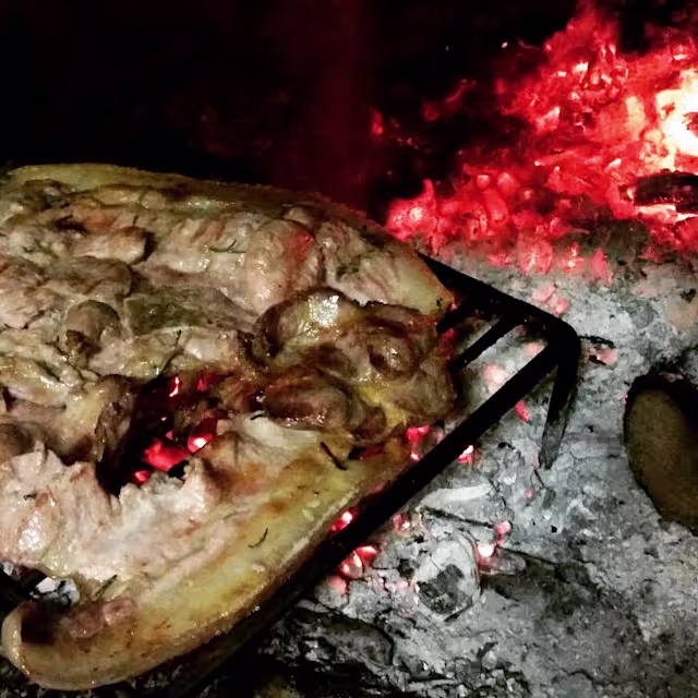 Bistecca di prosciutto alla brace