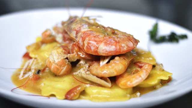 Tortelloni ai crostacei