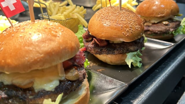 Cheeseburger maison 